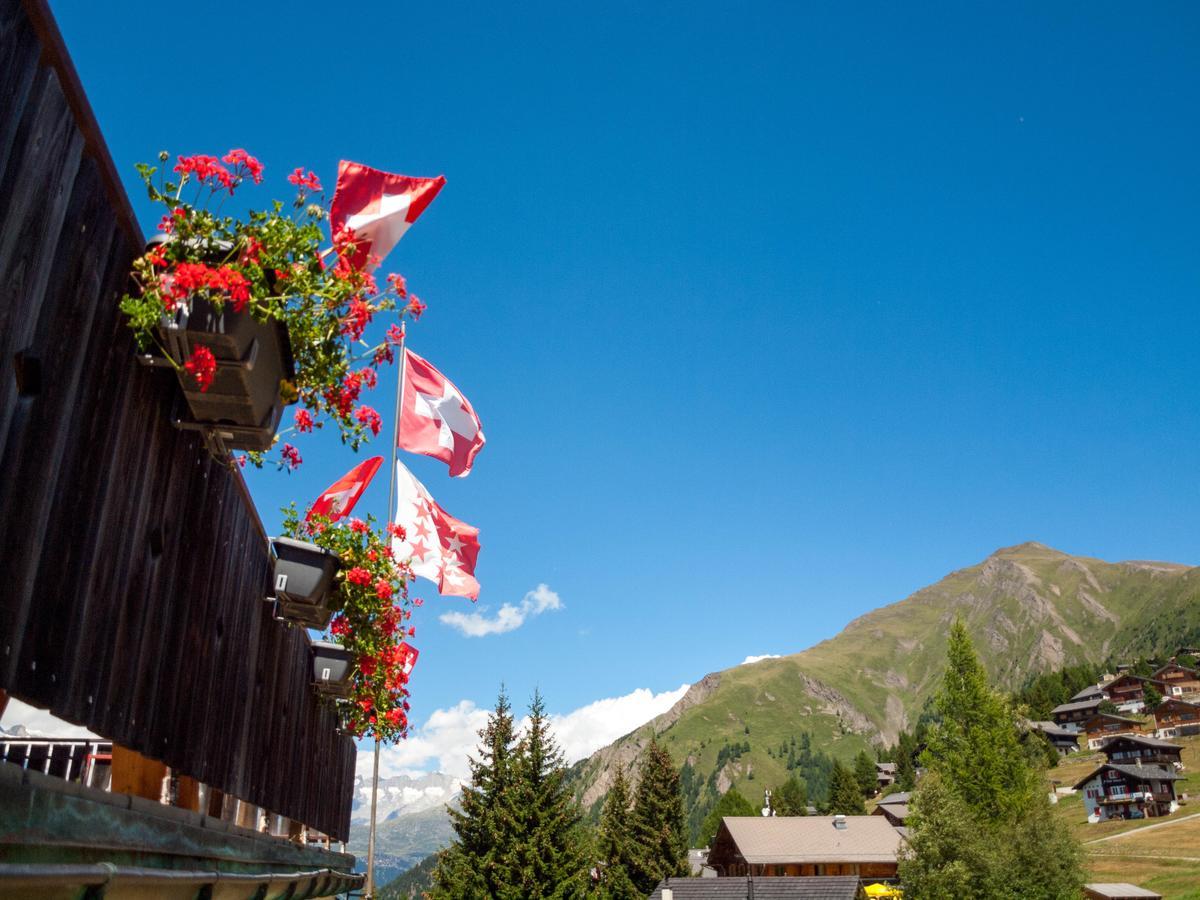 Gruppenhaus Im Walliser Alpstyle Rosswald Exterior photo
